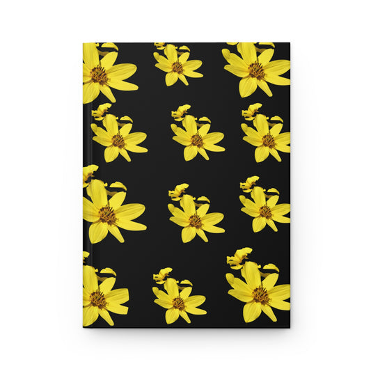 Sunflowers at Night Journal-Floral Notebook